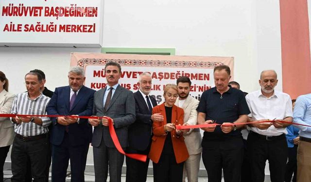 Mürüvvet Başdeğirmen Aile Sağlığı Merkezi dualarla açıldı