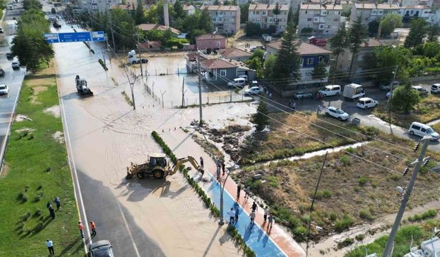 Niğde’de metrekareye 45,5 kilogram yağmur yağdı