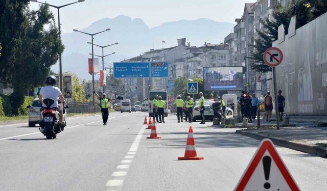 Ordu’da bir haftada 15 binden fazla araç ve sürücüsü denetlendi