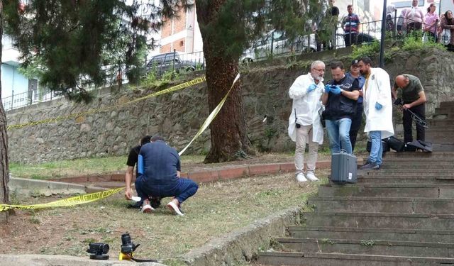 Ordu’da bir kişi parkta başından vurulmuş halde bulundu