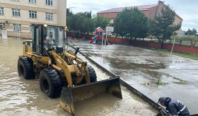 Ordu’da sağanak sonrası sel ve su baskınları