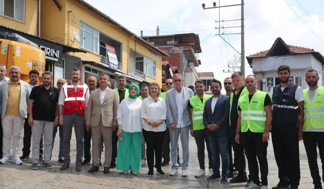 Tavşantepe’de konforlu ulaşım için çalışmalara başladı