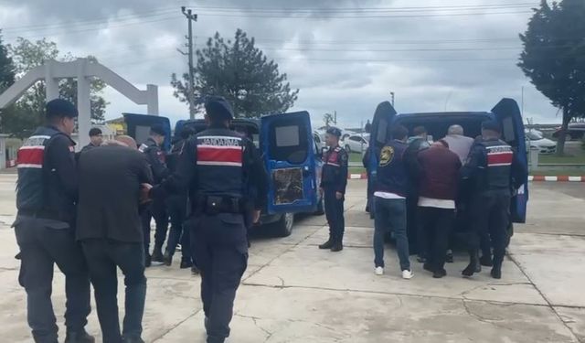 Tekirdağ’da yakalanan 66 kişiden 23’ü tutuklandı