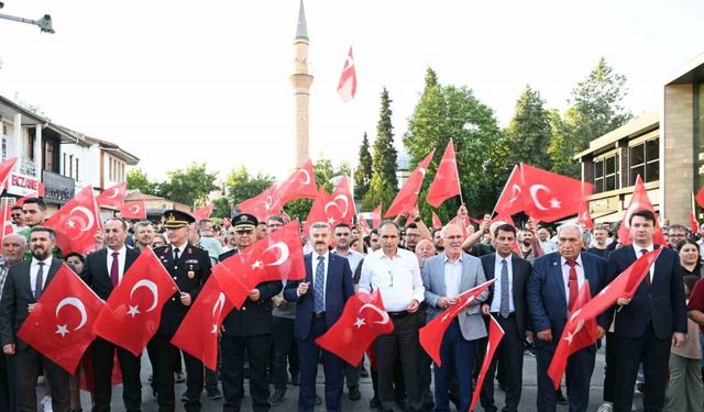 Uşak’ta 15 Temmuz Demokrasi ve Milli Birlik Günü anma programı