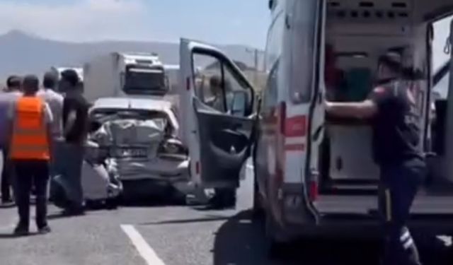 Van’da trafik kazası: 1 yaralı