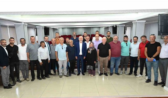 Başkan Başdeğirmen, amatör spor kulüp başkanlarıyla bir araya geldi