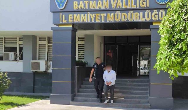 Batman’da üzerinde uyuşturucu madde bulunan şahıs tutuklandı