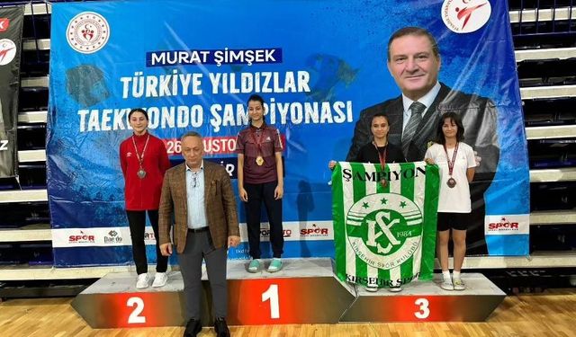 Bilecikli taekwondo sporcusundan Türkiye 3’üncülüğü