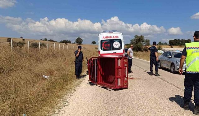 Bilecik’te elektrikli bisikletin devrilmesi sonucu 2 kişi yaralandı