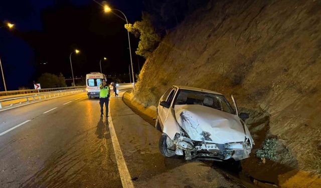 Bilecik’te meydana gelen trafik kazasında 2 kişi yaralandı