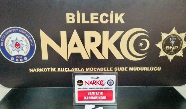 Bilecik’te uyuşturucu operasyonu