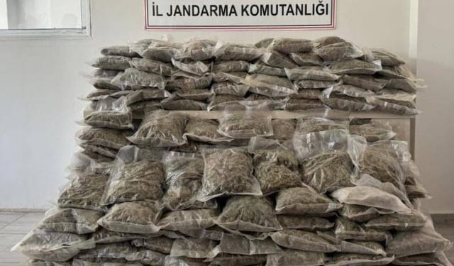 Bingöl’de 153 kilo uyuşturucu ele geçirildi