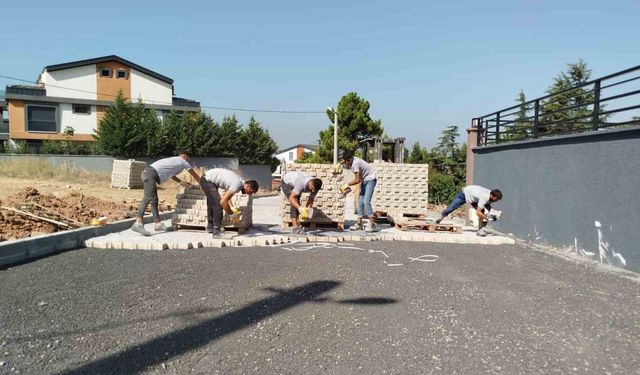 Darıca’da üstyapı hizmetleriyle konfor artırıyor