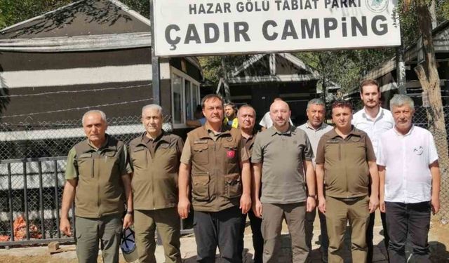 DKMP Genel Müdürü Çokçetin, tabiat parkında incelemelerde bulundu