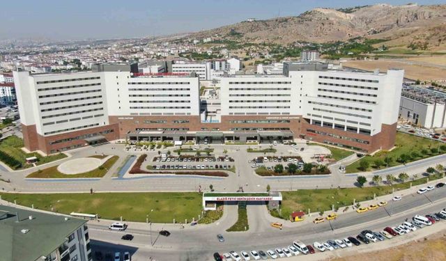 Elazığ Fethi Sekin Şehir Hastanesinde 7 yılda 11 milyon hasta tedavi edildi