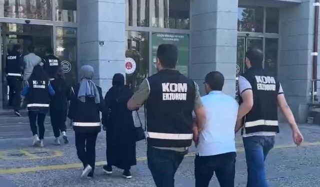 Erzurum’da FETÖ operasyonu; 4 şüpheli yakalandı