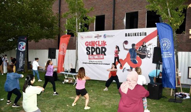 Gençlik ve Spor Festivali Balıkesir’de yapıldı