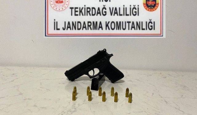 Hayrabolu ve Çerkezköy’de silah operasyonları