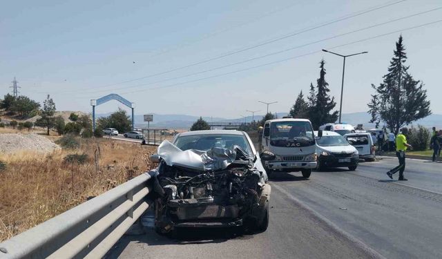 Kahramanmaraş’ta trafik kazası: 6 yaralı