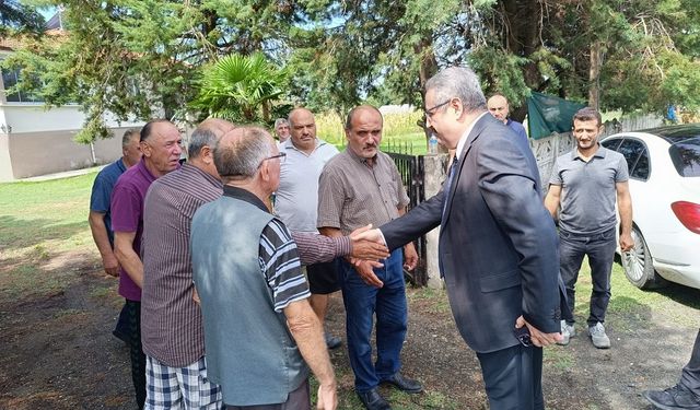 Kaymakam Sağlam: “Sorunları çözmek için buradayız”