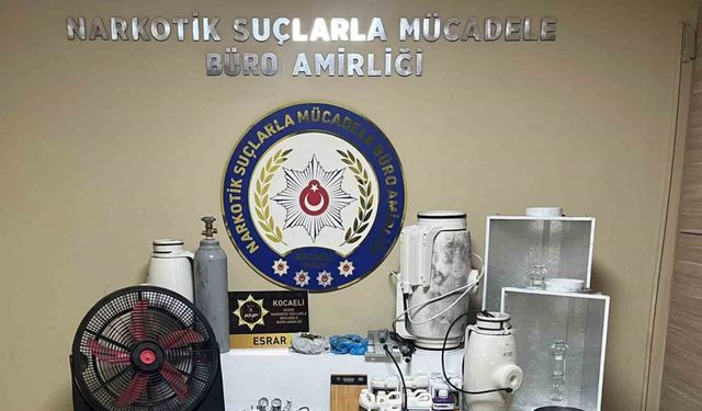 Kocaeli’de uyuşturucu operasyonu: 5 gözaltı