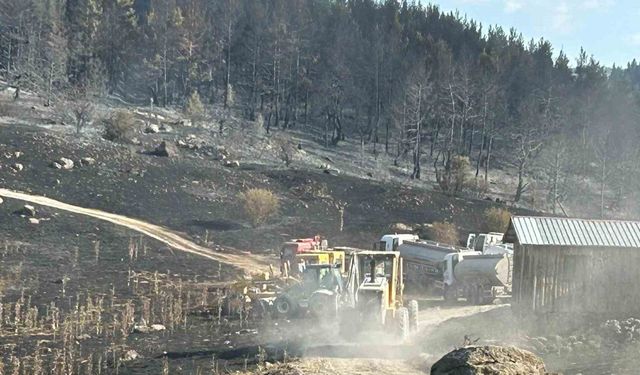 Körfez Belediyesi’nden Ankara ve Bolu arasındaki yangına destek