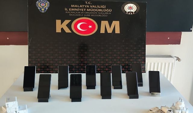 Malatya’da 2 milyon liralık kaçak ürün ele geçirildi