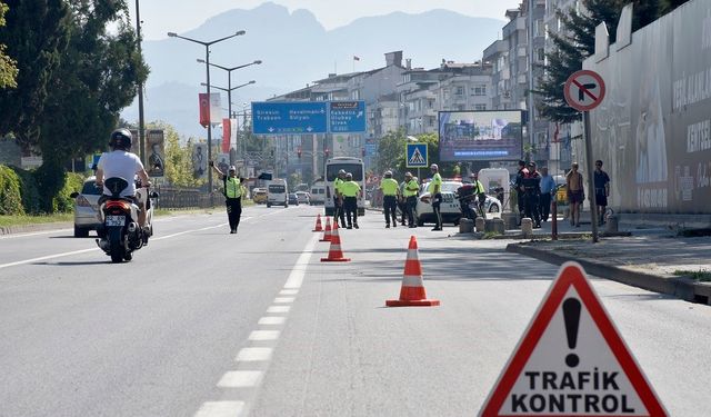 Ordu’da bir haftada 15 binden fazla araç denetlendi