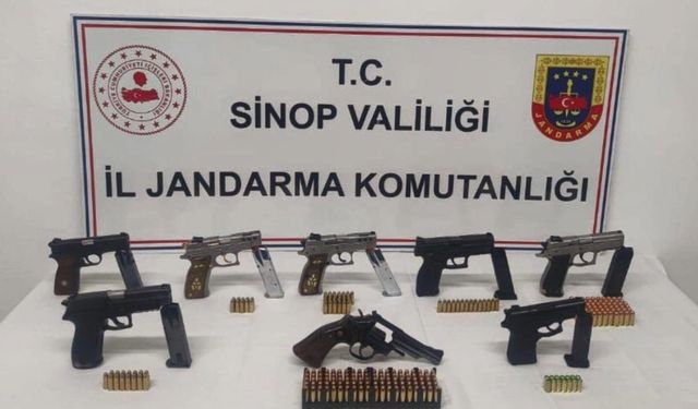 Sinop’ta suç ve suçluyla mücadele: 114 şüpheli yakalandı