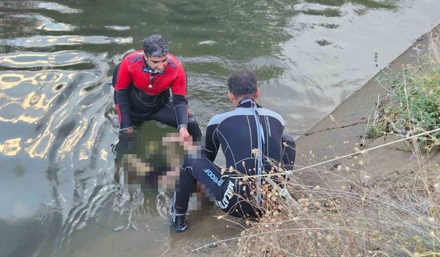 Sulama kanalına giren yabancı uyruklu şahıs hayatını kaybetti