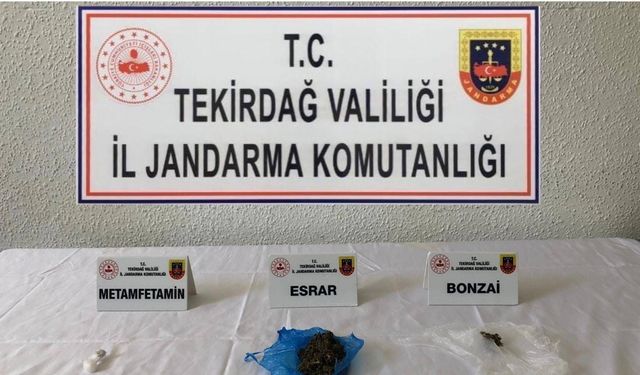 Tekirdağ’da uyuşturucu operasyonları