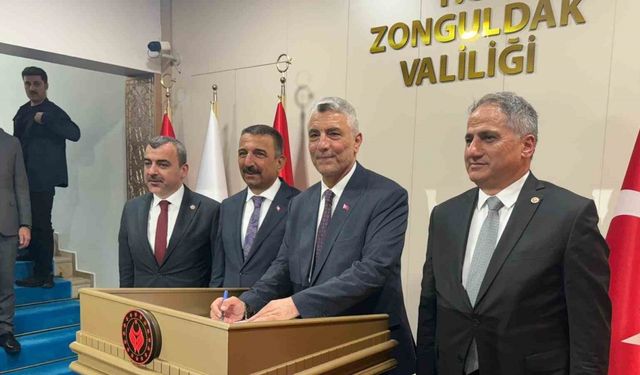 Ticaret Bakanı Bolat, Zonguldak Valiliği’ni ziyaret etti