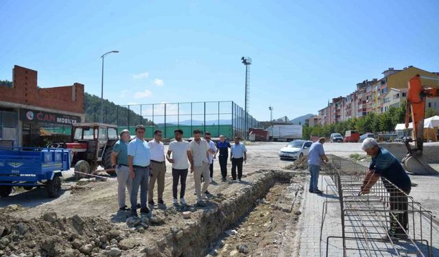 Türkeli’de doğalgaz dolum tesisi çalışmaları başladı