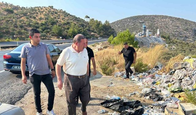 Ünlü sanatçı Özay isyan etti, Milas Belediyesi temizledi