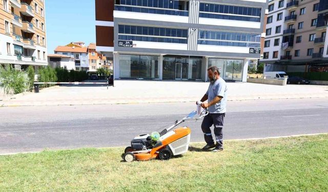 Uşak Belediyesinin bakım ve temizlik çalışmaları sürüyor