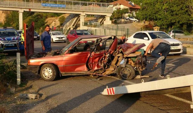 Yozgat’ta trafik kazası: 2 yaralı