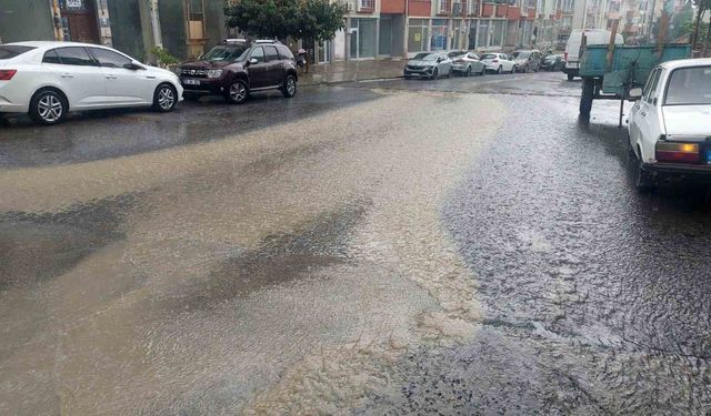 Tekirdağ’da sağanak yağış