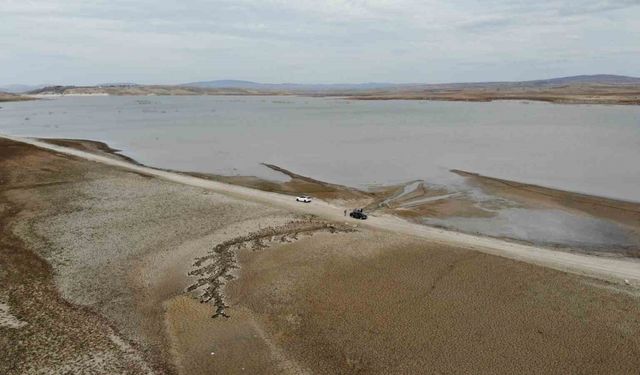 161 milyon metreküp kapasiteye sahip barajda 5,7 milyon metreküp su kaldı