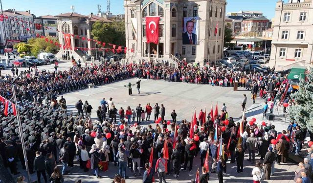 Aksaray’da 29 Ekim kutlamaları