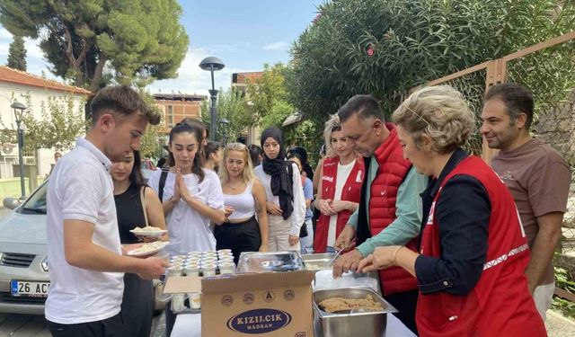 Alaşehir Kızılay’dan öğrencilere tanıtım turu