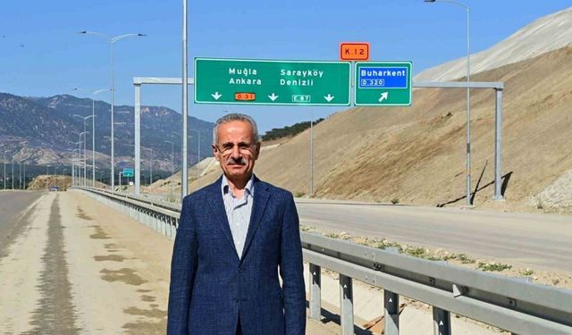 Aydın-Denizli otoyolu 17 Ekim’de trafiğe açılıyor