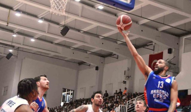 Basketbol Süper Ligi: Aliağa Petkimspor: 79 - Anadolu Efes: 85