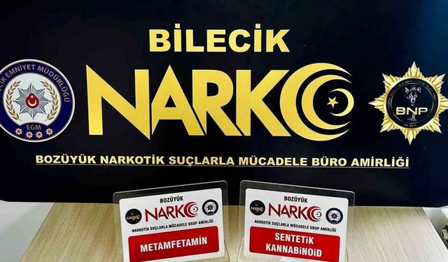 Bilecik’te şehirler arası seyahat üzerinde uyuşturucu madde ederken yakalandı