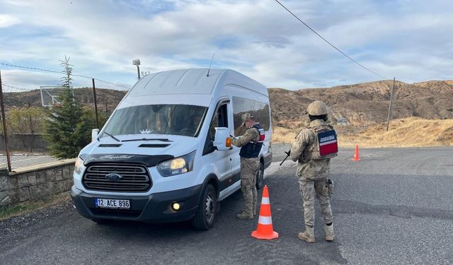 Bingöl’de okul çevreleri  ve servis araçları denetlendi