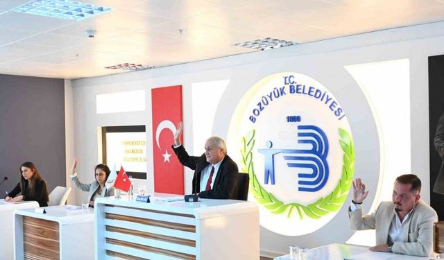 Bozüyük Belediye Meclisi Ekim ayı toplantısı yapıldı