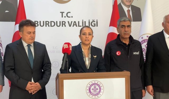 Burdur Valisi Bilgihan: "İRAP planının amacı yara sarmak değil yara almamaktır"