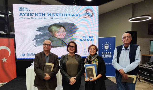 Bursa’da dolu dolu Nâzım Hikmet gecesi