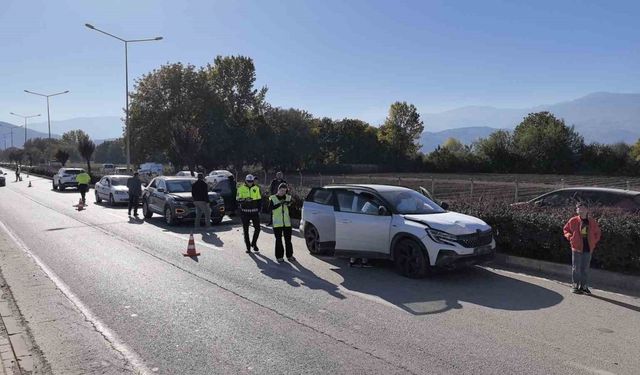 Bursa’da zincirleme kaza: 6 yaralı