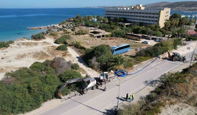 Çeşme’nin 30 yıllık su sorununu kökten çözülüyor