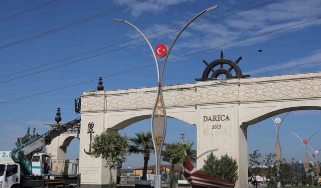 Darıca Şehir Giriş Kapısı yenileniyor